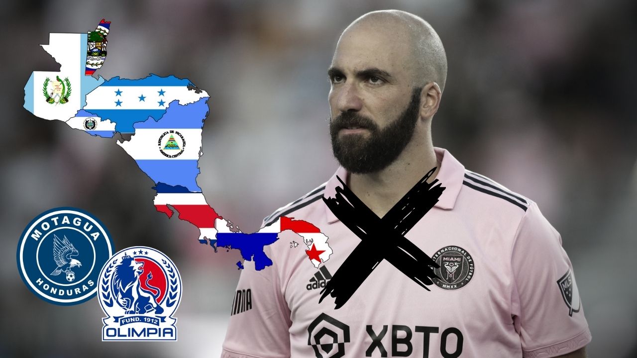 Gonzalo Higuaín con increíble equivocación sobre el clásico centroamericano
