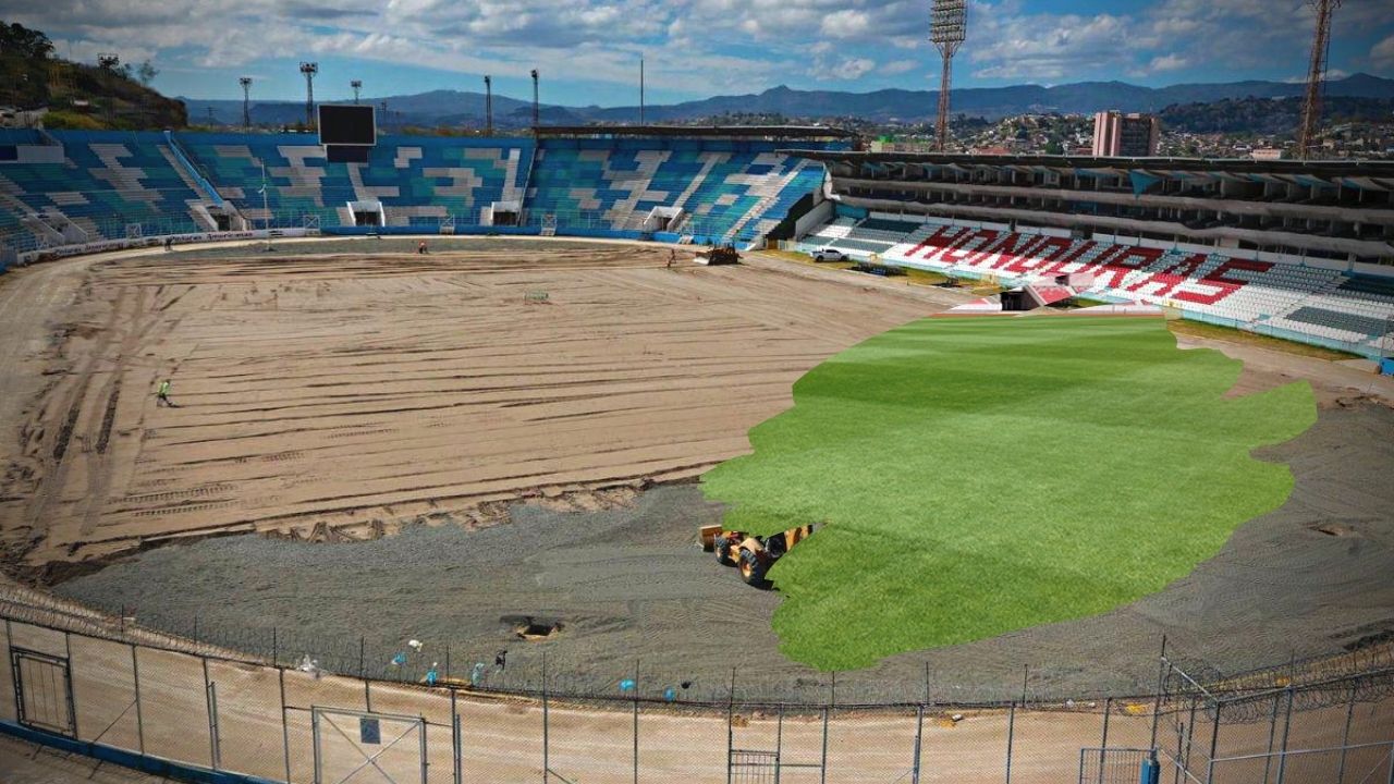 Remodelación de la grama del estadio Nacional entra en fase final y ya hay posible fecha de apertura