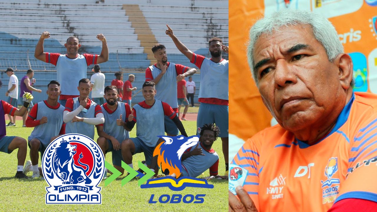 Lobos UPN solicita el préstamo de tres jugadores al Olimpia para el Clausura 2023
