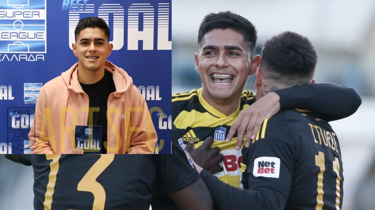 Luis Palma recibe nuevo e importante reconocimiento en Grecia con el Aris FC