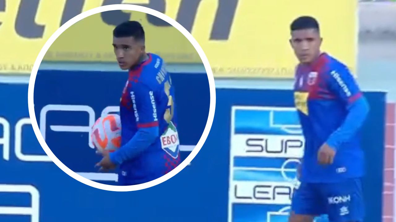 Michaell Chirinos con amargo debut en goleada del Olympiacos sobre el Volos