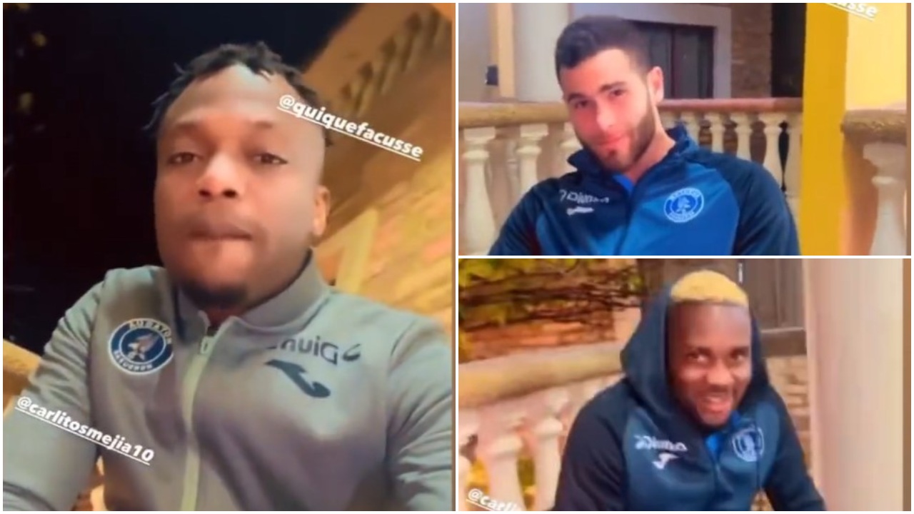 Kevin Álvarez se burla de compañero y 'mata' de risa a otro en plena pretemporada de Motagua