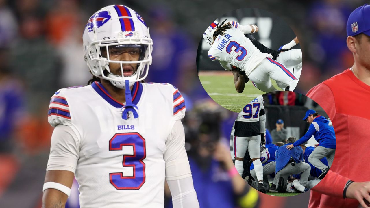 Damar Hamlin y el dramático momento que vivió tras sufrir un brutal golpe en un juego de la NFL