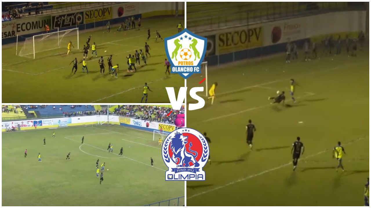 Con doblete de Auzmendi: Así fueron los 4 goles del Olancho FC en amistoso ante Olimpia