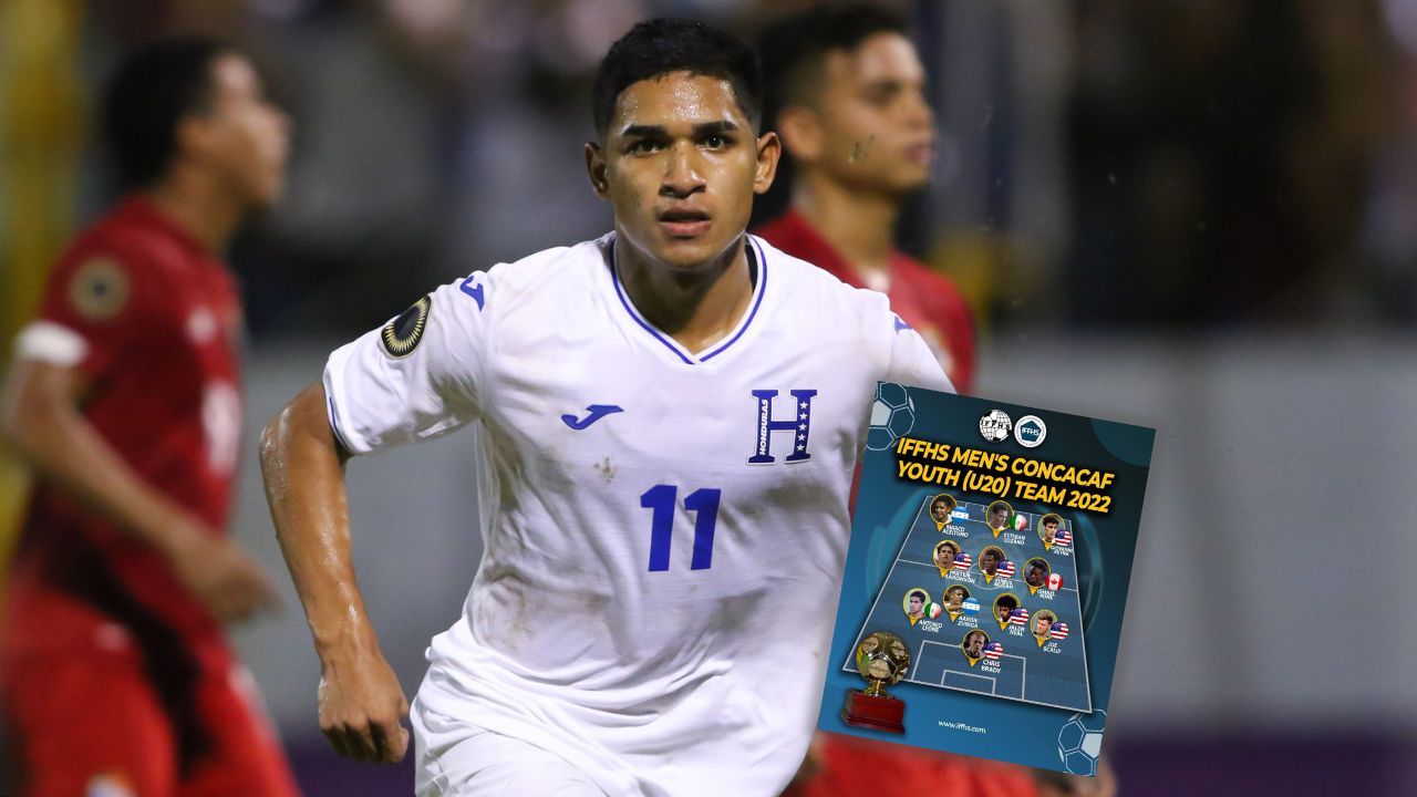 Las dos joyas hondureñas presente en el XI Ideal de la Concacaf en 2022