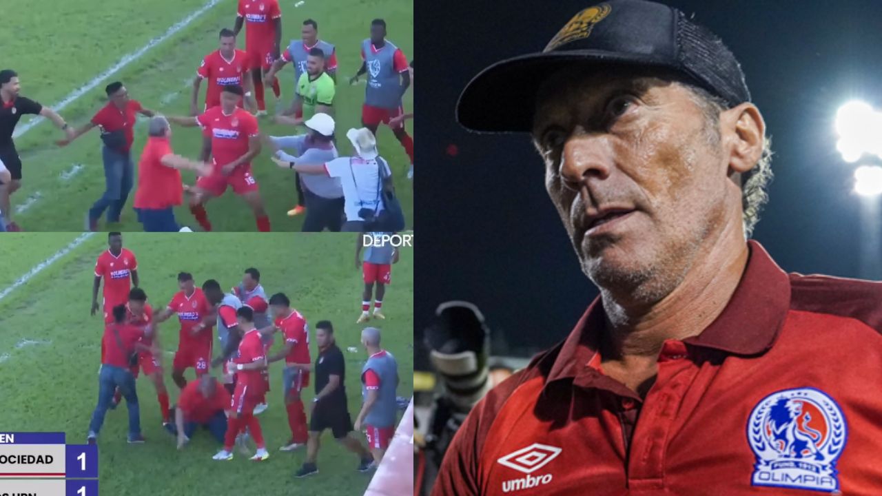 Pedro Troglio reacciona al pleito que se dio en Tocoa y deja mensaje a Mauro Reyes
