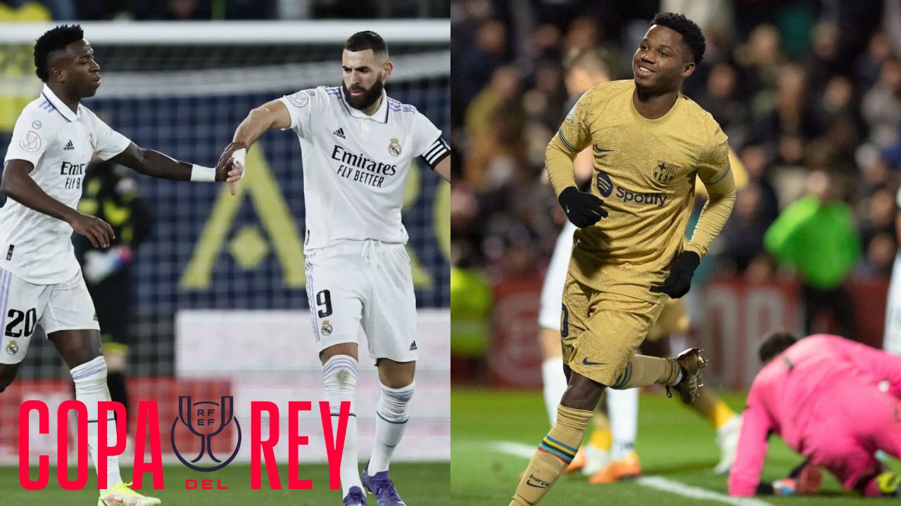 Real Madrid y Barcelona con duros rivales tras sorteo de cuartos de final en la Copa del Rey