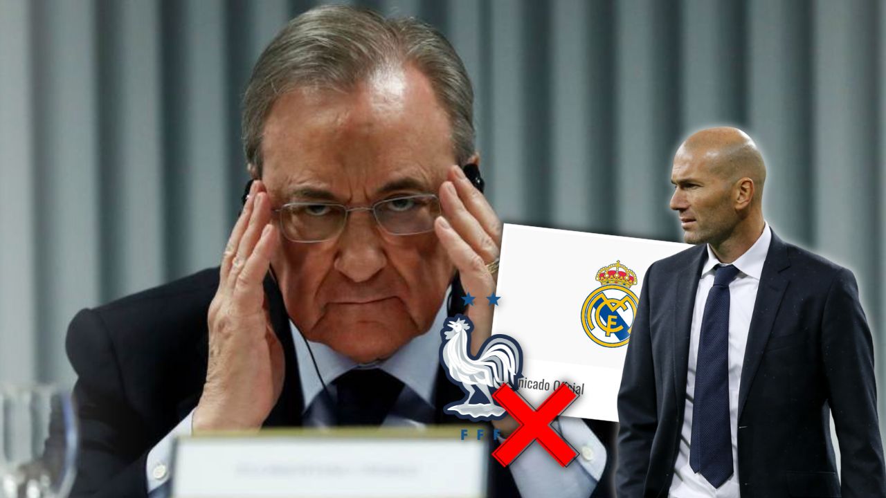 Real Madrid sale en defensa de Zidane y ataca a la Federación Francesa