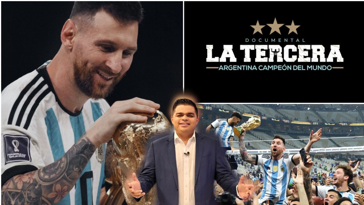 La Tercera, el emocionante documental de Deportes TVC dedicado al Mundial que ganó Argentina en Qatar 2022