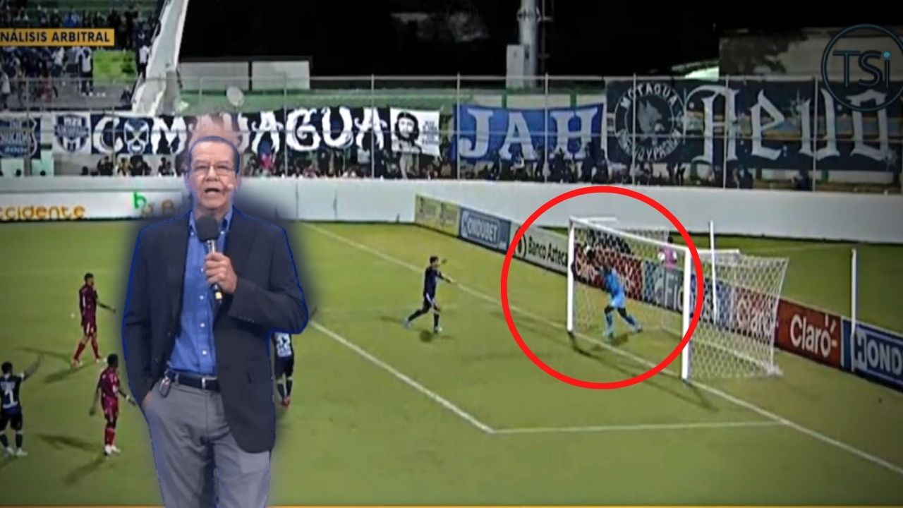 Reynaldo Salinas termina el debate sobre el inédito gol de Motagua tras error de Buba ¿Entró el balón?
