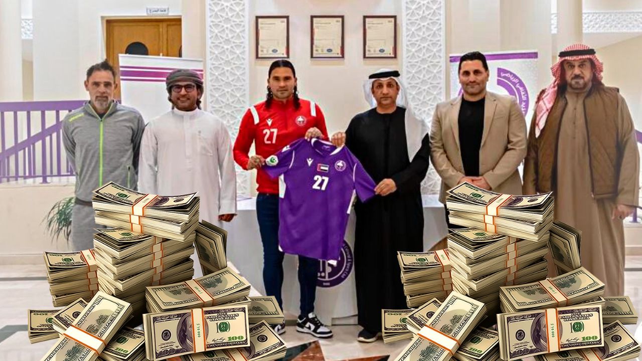 ¡Qué locura! Desvelan el alucinante salario que percibe Gullit Peña en Emiratos Árabes