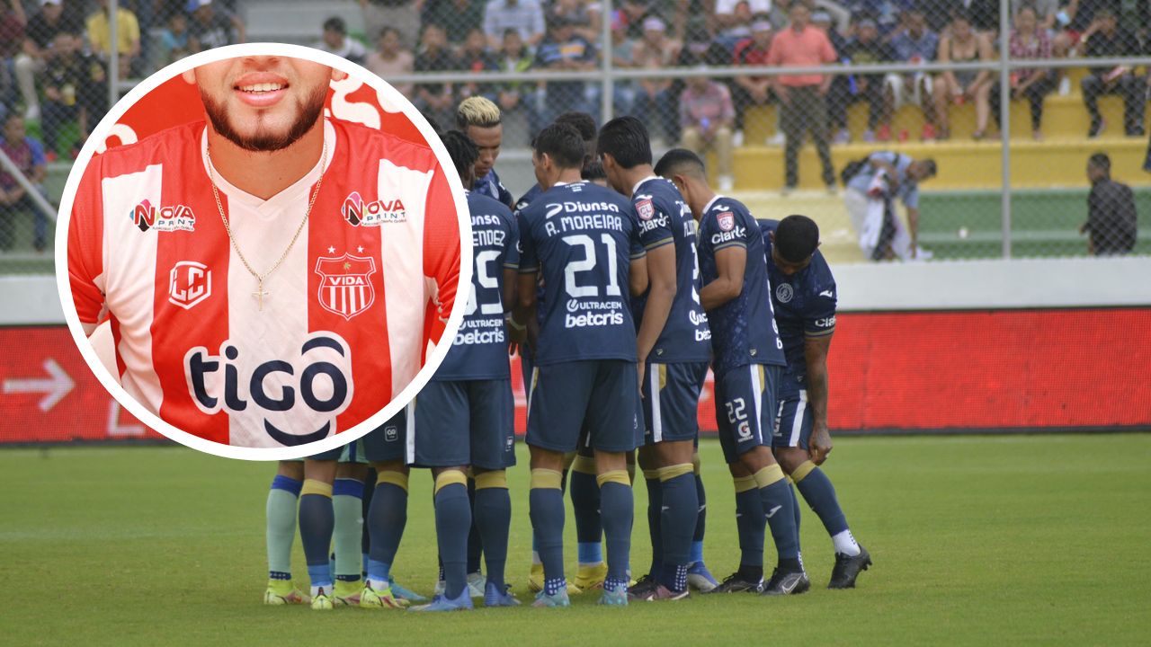 Vida se refuerza con otro exjugador de Motagua para el Torneo Clausura