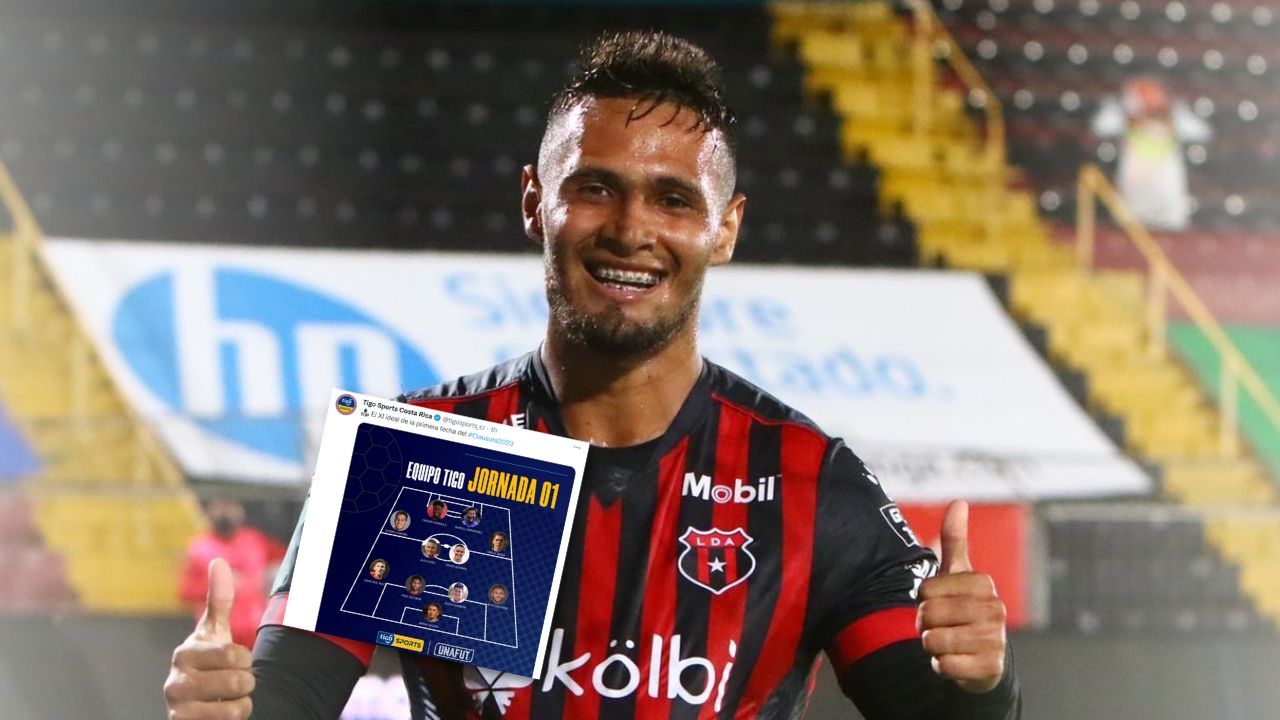 Alex López es destacado por prestigioso medio en Costa Rica tras su golazo