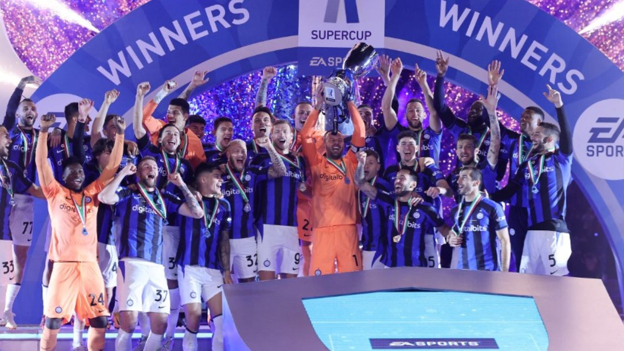 Inter no tiene piedad ante el Milan y defiende su título de Supercopa de Italia