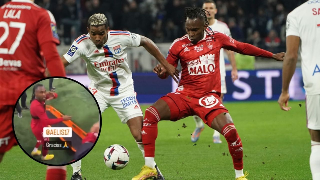 El tremendo detalle de Alberth Elis con hondureños que fueron a ver su debut con el Brest