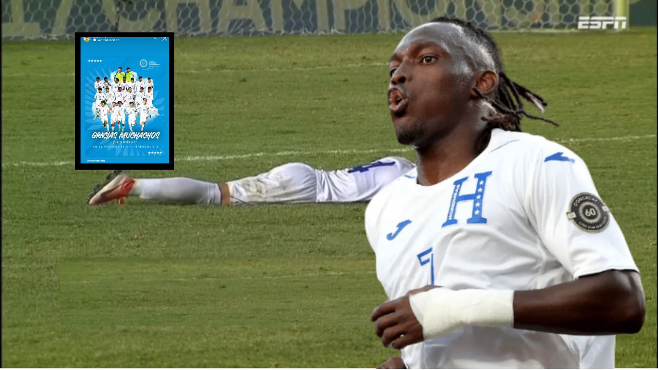 Alberth Elis reacciona a la eliminación de la Sub-17 de Honduras en el Premundial