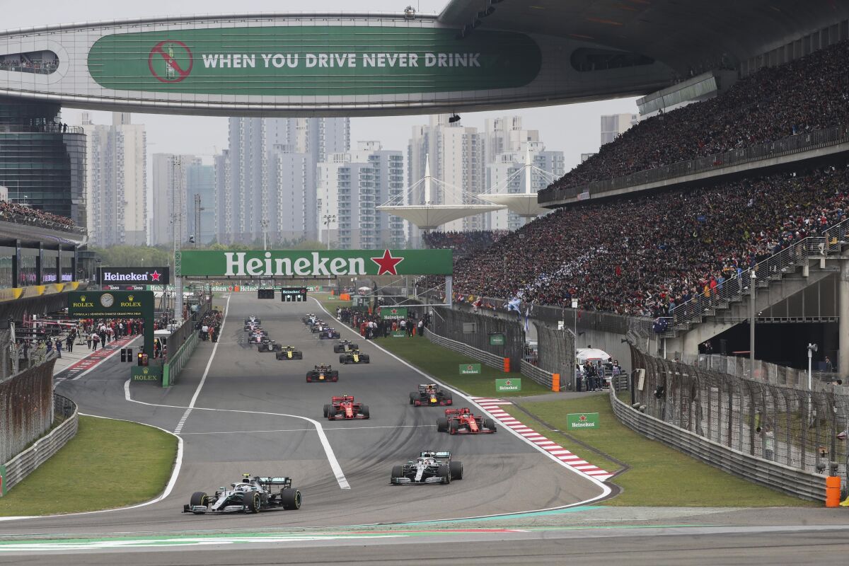 El Gran Premio no se ha realizado en China desde 2019 debido a la pandemia por Covid-19. Foto: Internet