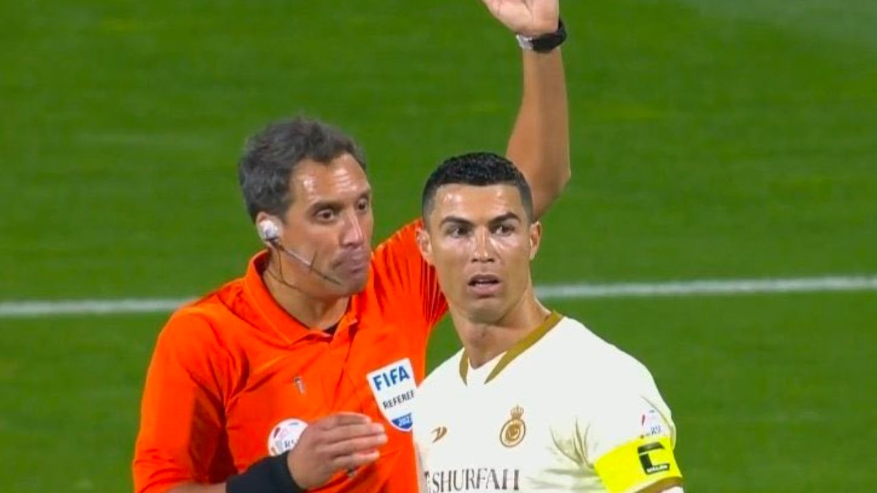Cristiano Ronaldo explotó contra un compañero en último juego del Al-Nassr