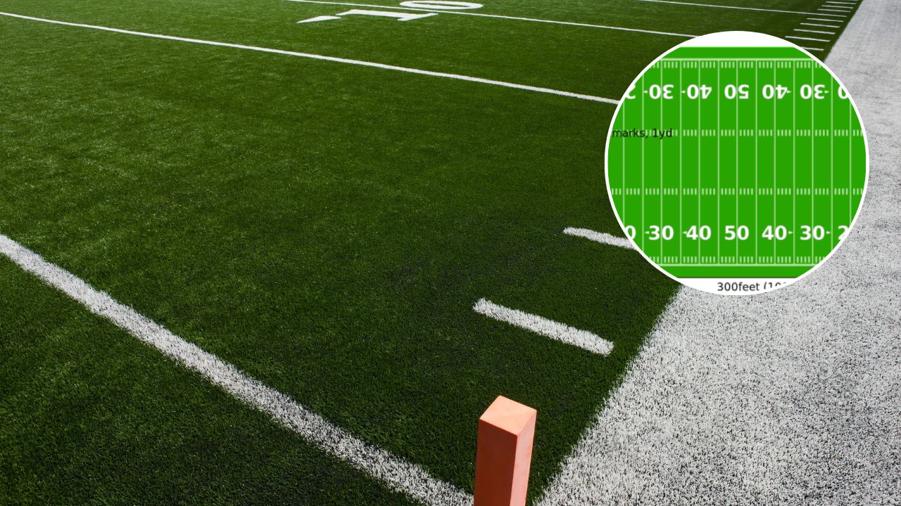 ¿Cuánto mide una cancha de fútbol americano y cuántas yardas tiene?