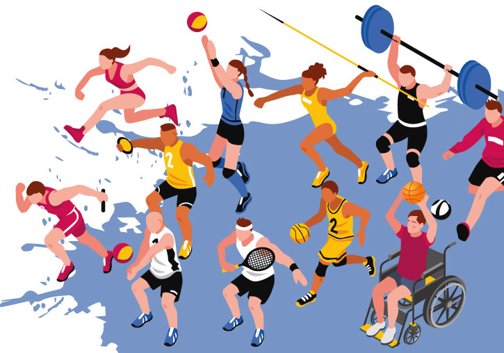 Algunos aspectos que forman parte del deporte son las normas, la competición y la actividad física y mental. Foto: uvnoticias