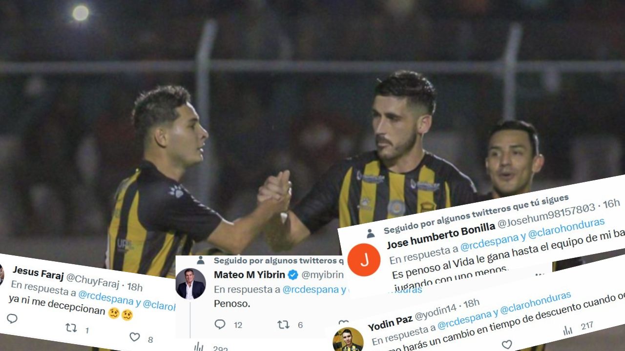 Estas son las explosivas críticas de los aficionados del Real España tras empate con Vida