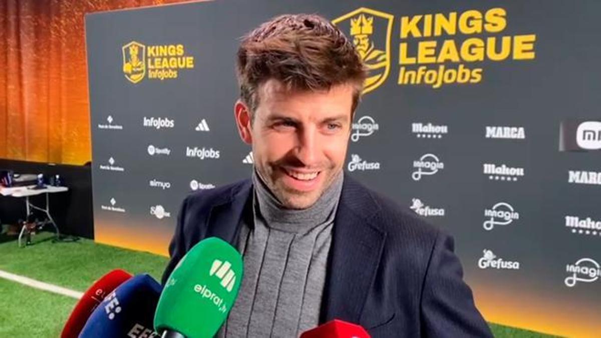El exfutbolista del FC Barcelona, Gerard Piqué, es el presidente de la Kings League. Foto: Internet
