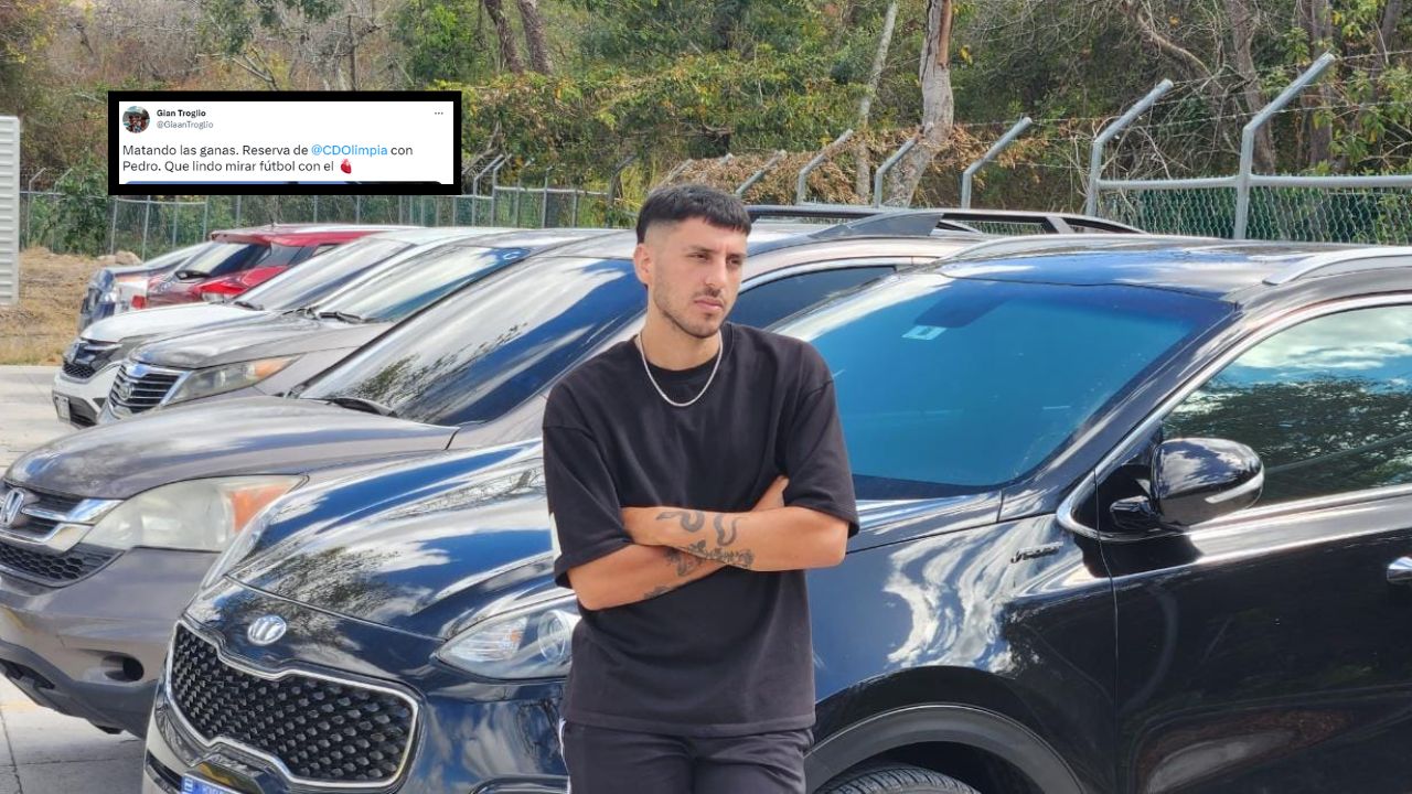 Hijo de Pedro Troglio sorprende en sus vacaciones visitando la costa norte hondureña