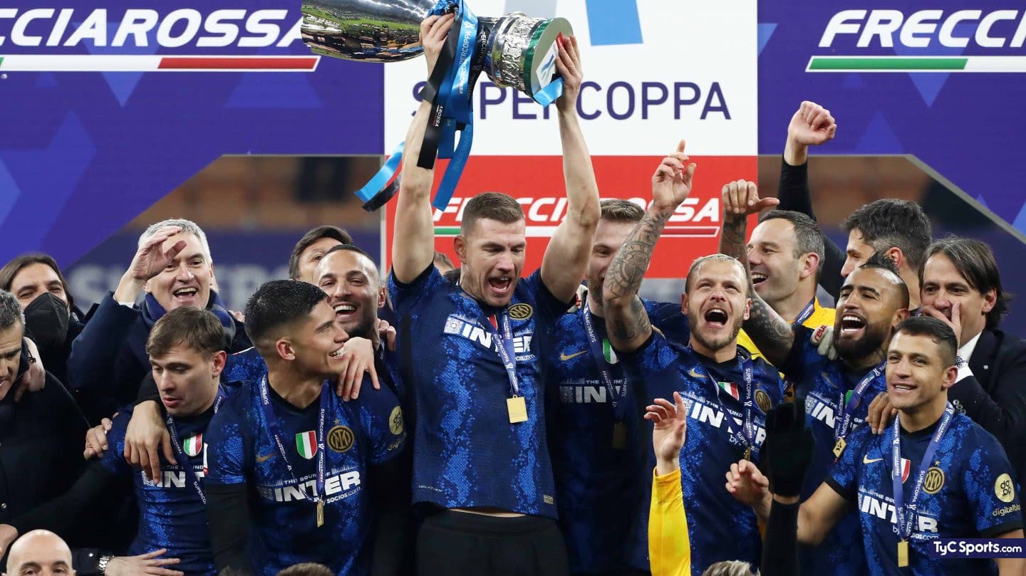 Después de Juventus, Inter es el club con más trofeos nacionales conseguidos. Foto: TyC Sports