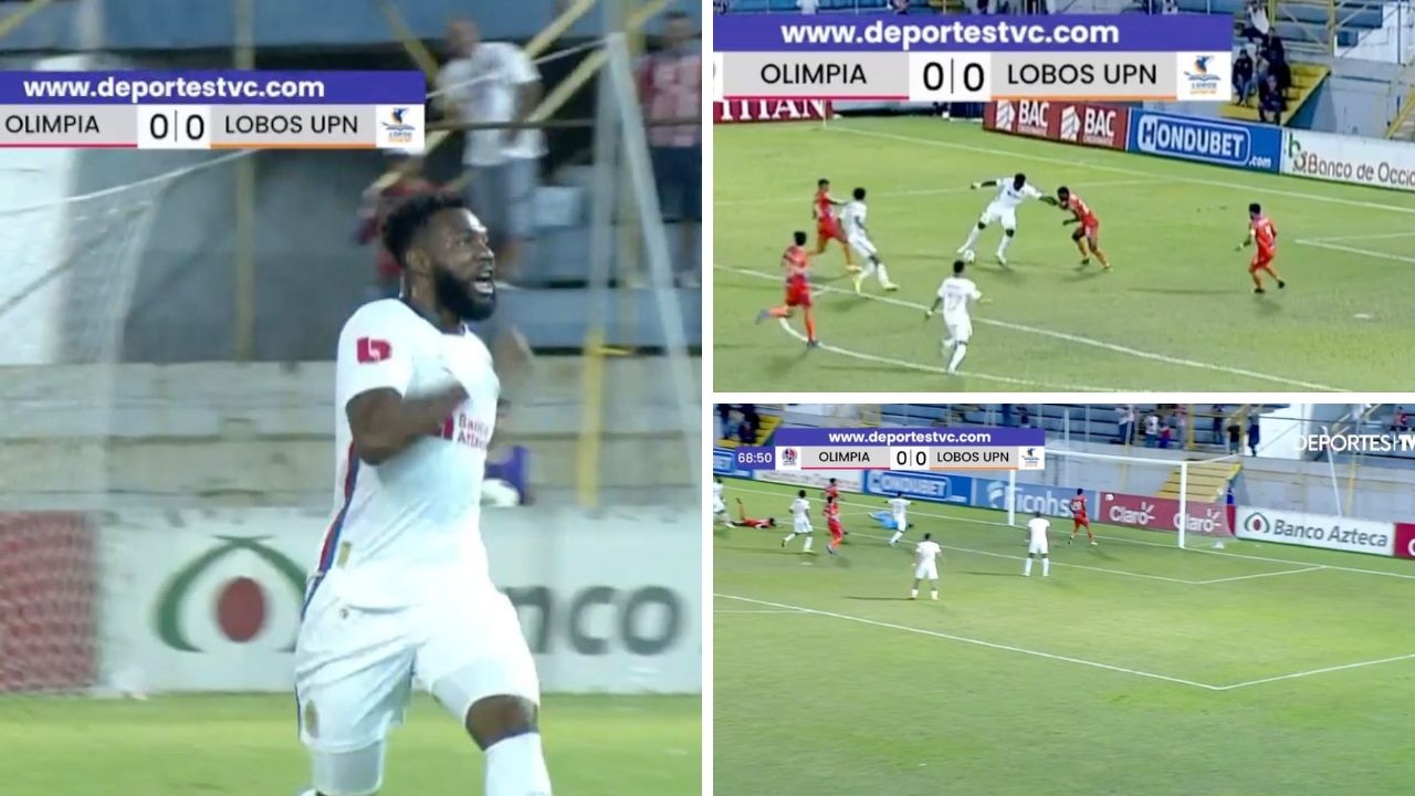 Esta fue la magistral jugada de Jorge Benguché en primer gol del Olimpia a la UPN