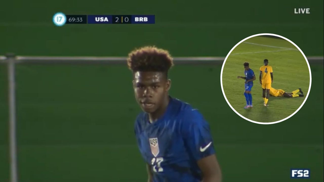Keyrol Figueroa se luce con asistencia en su debut con Estados Unidos