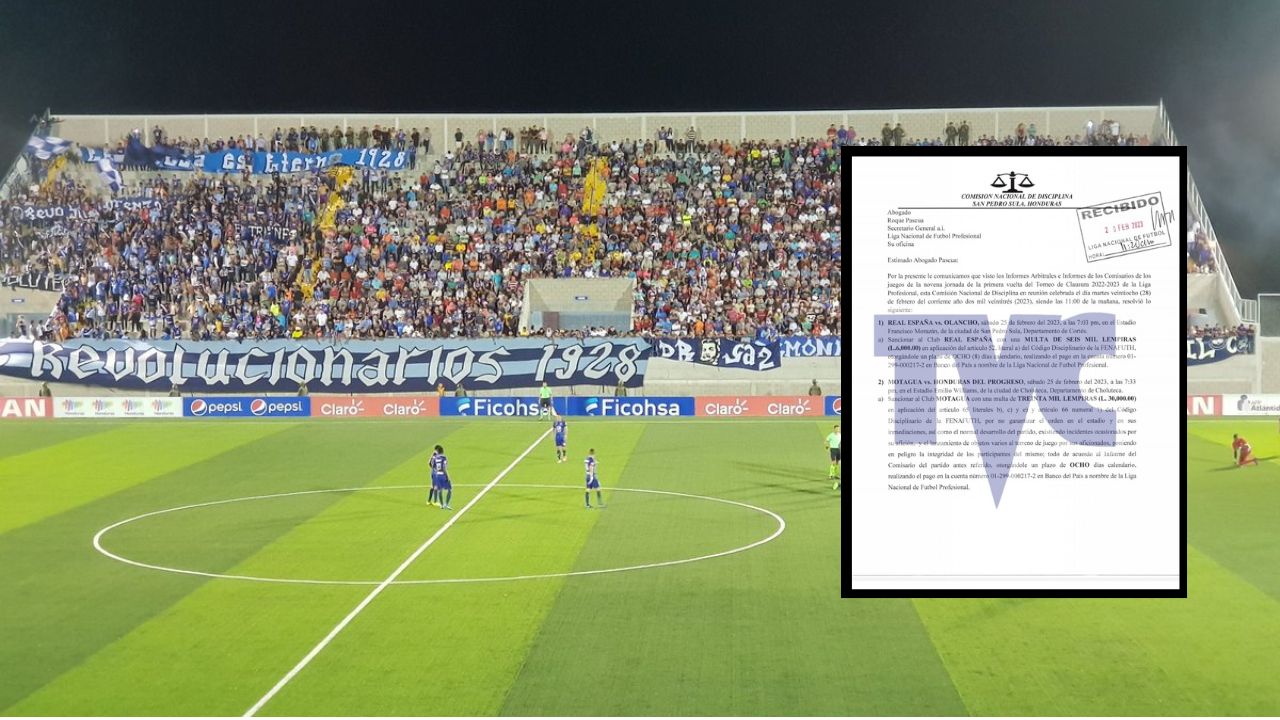 Motagua recibe fuerte castigo por culpa del comportamiento de sus aficionados