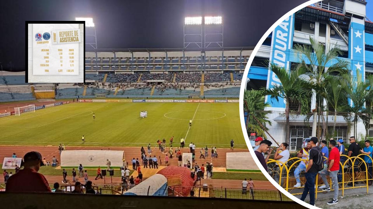 Olimpia reporta escasa cantidad de aficionados que acudieron a su partido contra Motagua