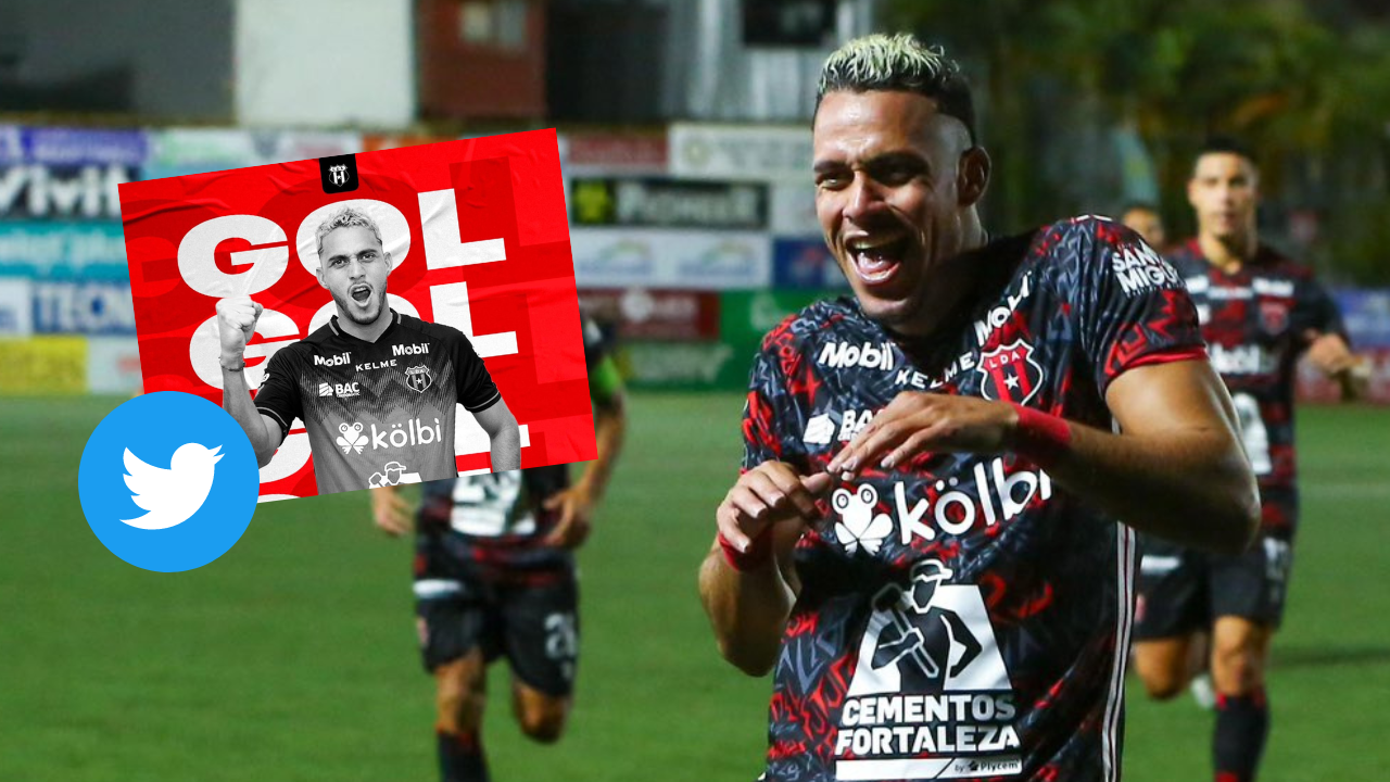 Afición de Alajuelense se ilusiona y rinde ante Ángel Tejeda tras segundo gol en Costa Rica
