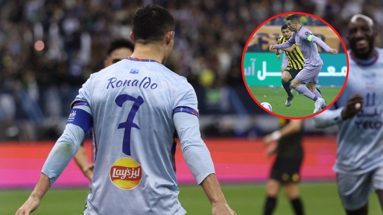 Cristiano Ronaldo anota su primer gol y rescata de una derrota a Al-Nassr