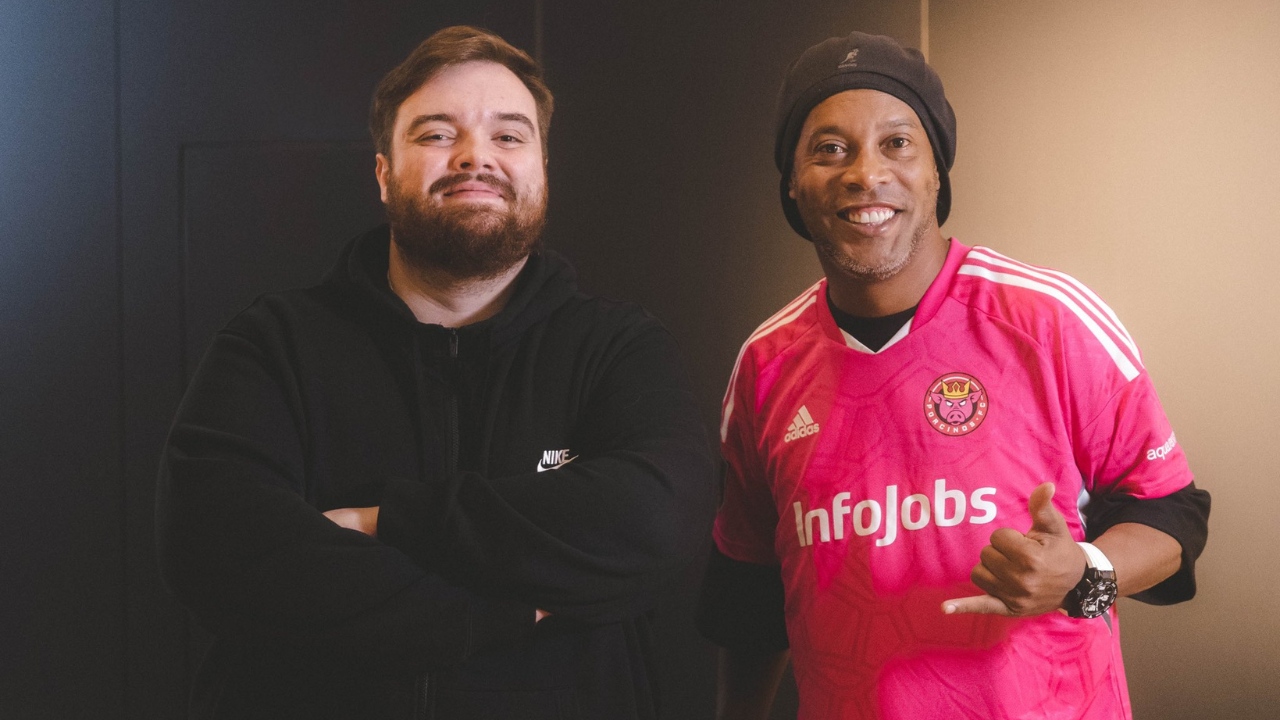 ¿Cuándo juega Ronaldinho?, debut del brasileño en los Porcinos FC de la Kings League