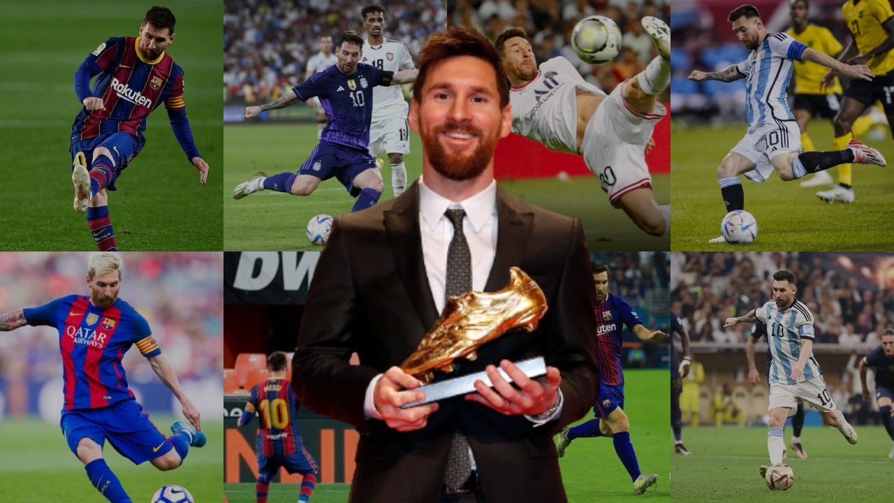 ¿Cuántas Botas de Oro tiene Messi en total?, todos sus premios individuales