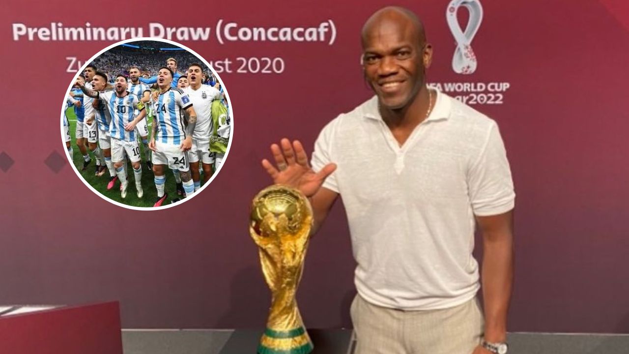 David Suazo presume imperdible postal con un campeón del mundo en Qatar 2022