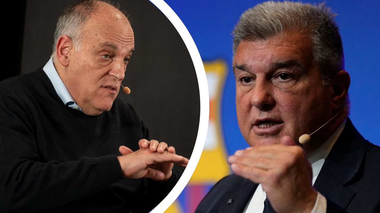 Presidente de la liga de España arremete contra Laporta y le pide que renuncie del Barcelona