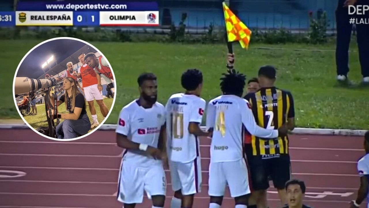 Revelan imagen que acabará la polémica del gol anulado al Olimpia