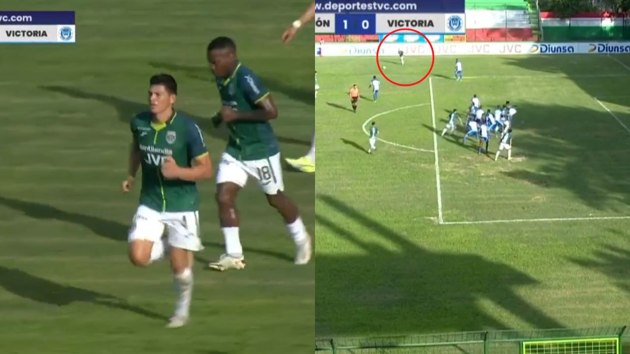 Así fue el segundo gol de Francisco Martínez con Marathón en Liga Nacional