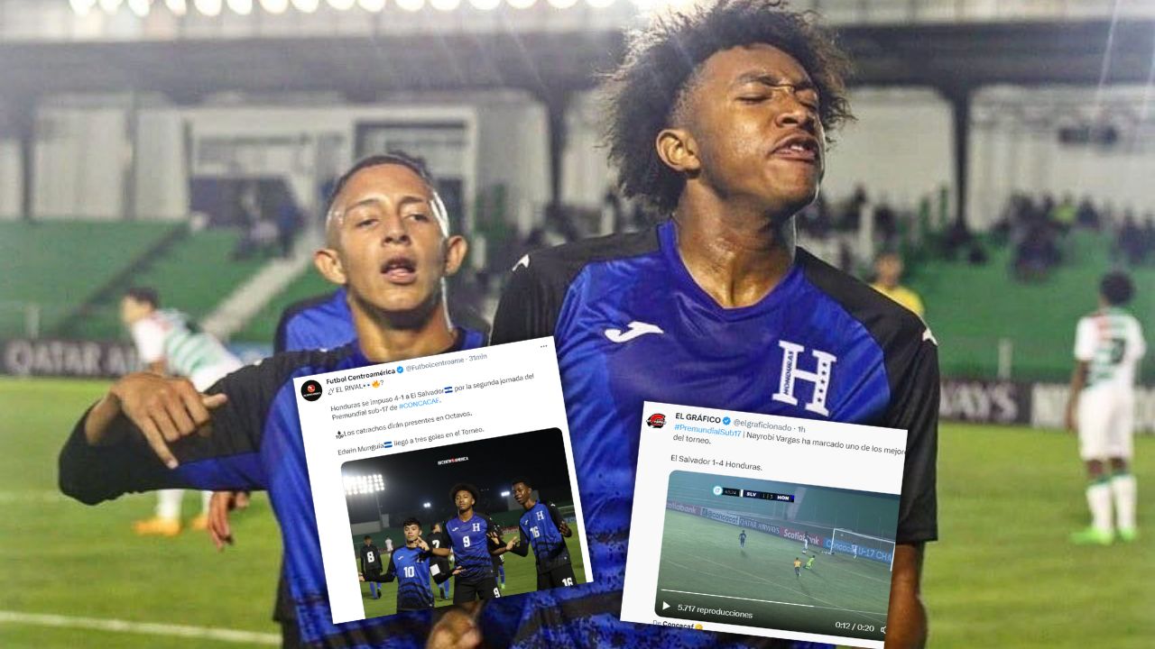 Prensa internacional destaca el triunfo Honduras tras golear a El Salvador