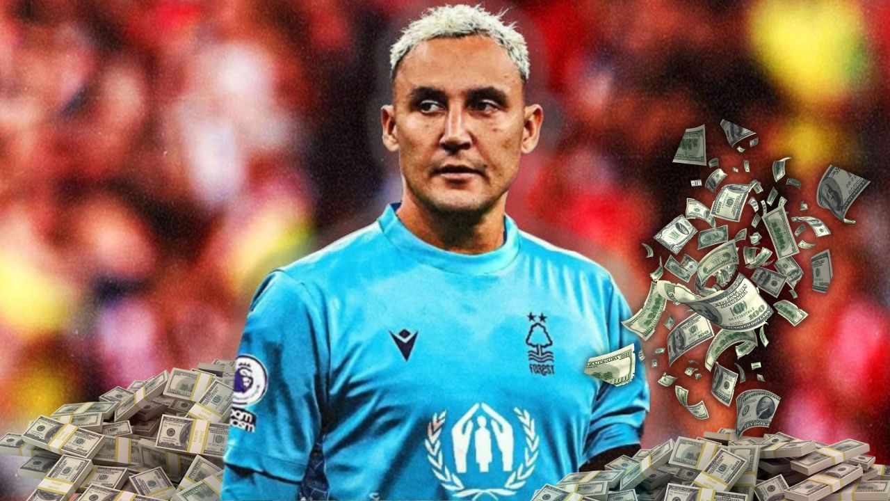 El millonario salario de Keylor Navas tras su fichaje al fútbol inglés