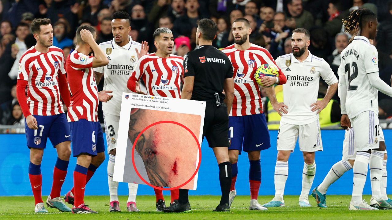Atlético Madrid deja polémico mensaje al Real Madrid tras empate en el Bernabéu