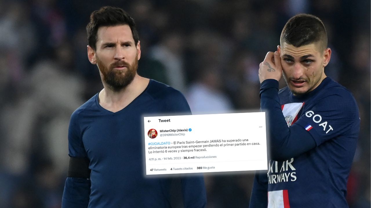 MisterChip con dato que 'condena' al PSG tras perder ante Bayern Múnich en Champions