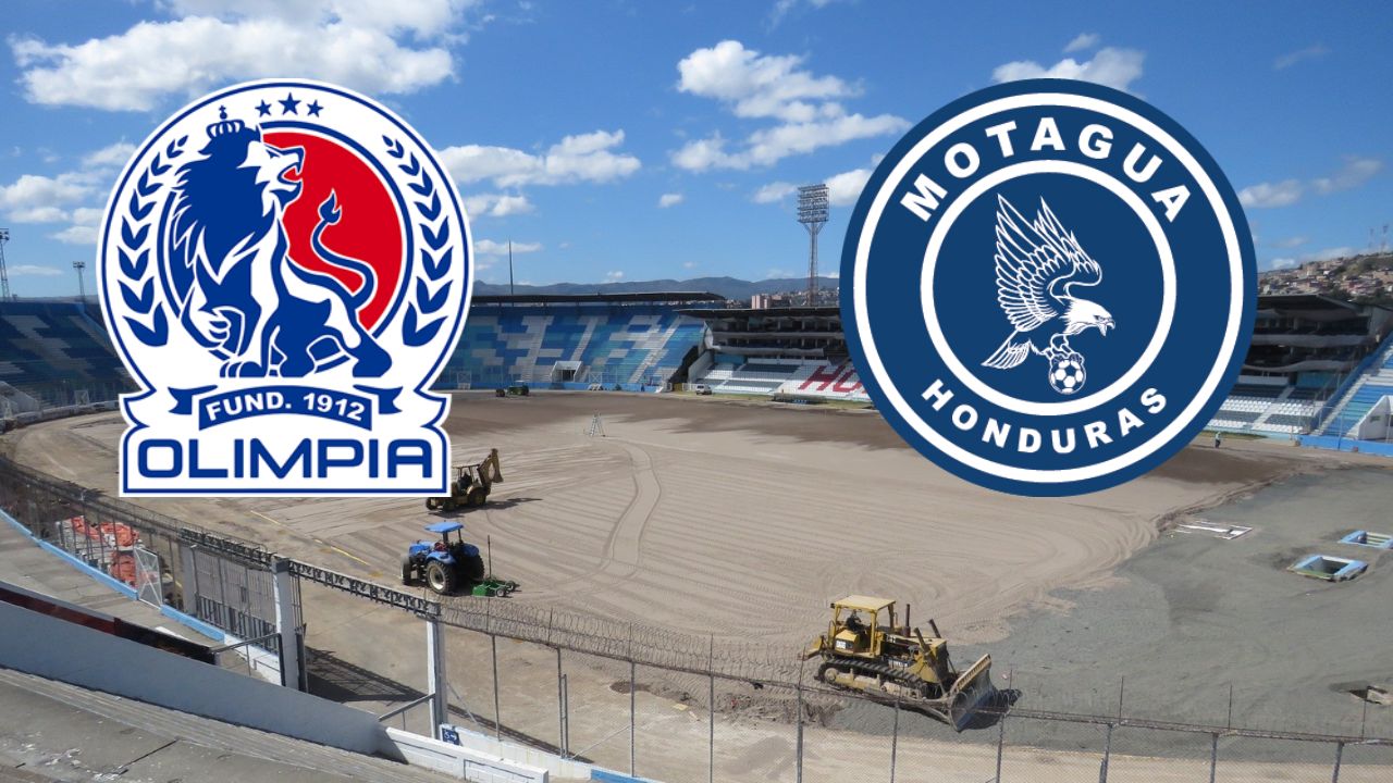 Revelan hasta cuándo volverán a jugar Olimpia y Motagua en el estadio Nacional