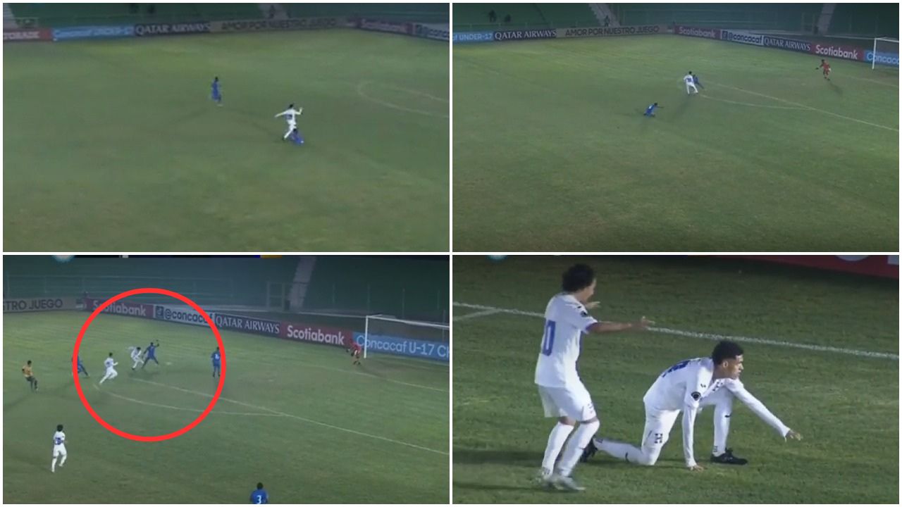 Dejó tirados a los defensas; así fue el golazo de Honduras ante Haití en el Premundial