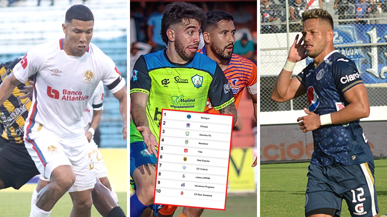 Así queda la tabla de posiciones tras la Jornada 6 de la Liga Nacional