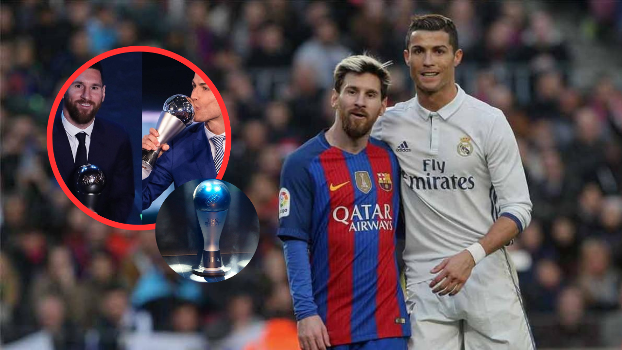 ¿Cuántos The Best tiene Messi y cuántos tiene Cristiano Ronaldo?