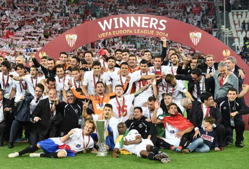 Con seis títulos, el Sevilla es el club con más Europa League. Foto: RTVE