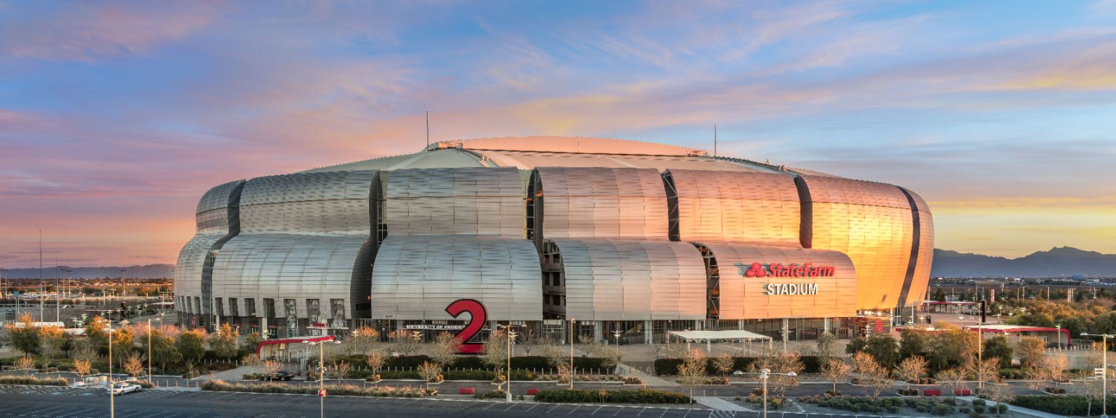 El State Farm Stadium tiene una capacidad para más de 63 mil fanáticos. Foto: StateFarm Stadium